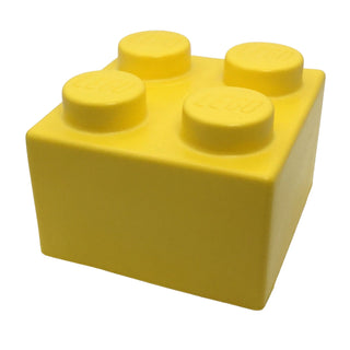 Soft Brick 2x2, Part# 29540 Part LEGO® Yellow  