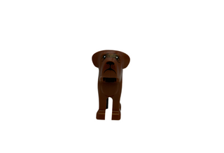 Fang- Dog, Neapolitan Mastiff with Black Nose, Mouth, Creases and Eyes with White Pupils Pattern, 5161pb01 Minifigure LEGO®