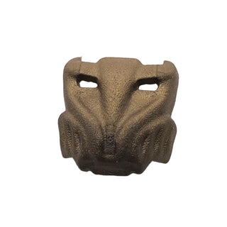 Bionicle Krana Mask Za, Part# 42042za Part LEGO® Flat Dark Gold