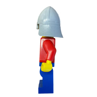 Lunar New Year Parade Participant - Male, Castle Guard Helmet with Neck Protector, hol322 - LEGO® Holiday Minifigure