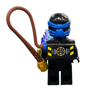 Jay (Deepstone Armor) - Possession, Lightning Pack with Yellow Danger Stripes and Gold Lightning Reactor Pattern (Sticker), njo0184s Minifigure LEGO®