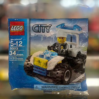 Police Quad polybag, 30013 - LEGO® City Set