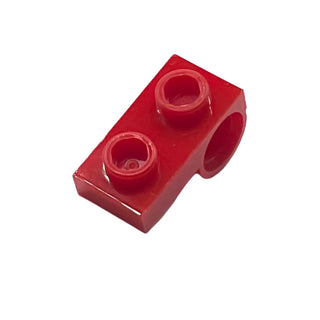 Plate, Modified 1x2 with Pin Hole on Bottom, Part# 18677 Part LEGO® Red