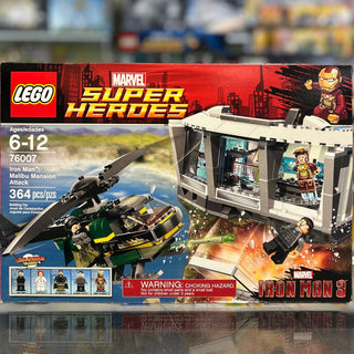 Iron Man: Malibu Mansion Attack, 76007 - LEGO® Marvel Set Building Kit LEGO®