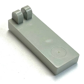 Hinge Tile 1 x 2 1/2 with 2 Fingers on Top, Part# 4531 Part LEGO® Light Gray