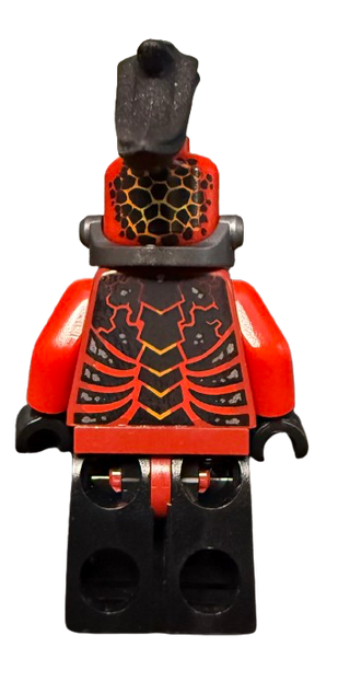 General Magmar - Backpack with Saw Blades (Ultimate General Magmar), nex056 - LEGO® NEXO KNIGHTS Minifigure
