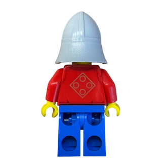 Lunar New Year Parade Participant - Male, Castle Guard Helmet with Neck Protector, hol322 - LEGO® Holiday Minifigure