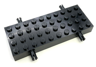 Brick, Modified 4x10 with 4 Pins, Part# 30076 Part LEGO® Black  