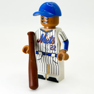 Soto NY #22 Baseball Player Minifig made using LEGO parts - B3 Customs Custom minifigure B3 Customs