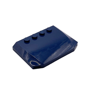 Wedge 4 x 6 x 2/3 Triple Curved, Part# 52031 Part LEGO® Dark Blue