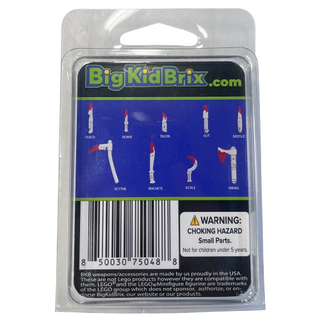 Bloody Blades Metallic Silver Pack Custom, Accessory BigKidBrix