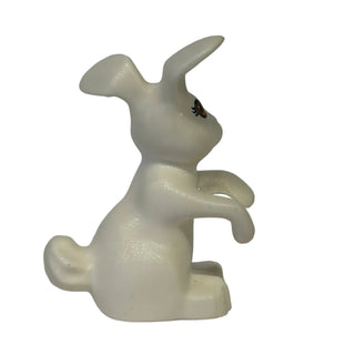 Bunny / Rabbit, Belville with Orange Eyes and Black Nose Pattern, 33207pb01 Minifigure LEGO®