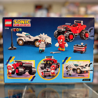 Silver's Car vs. Knuckles' Monster Truck, 77118 - LEGO® Sonic The Hedgehog Building Kit LEGO®