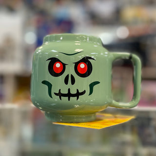 Large Skeleton Ceramic Mug – Green Gear LEGO®