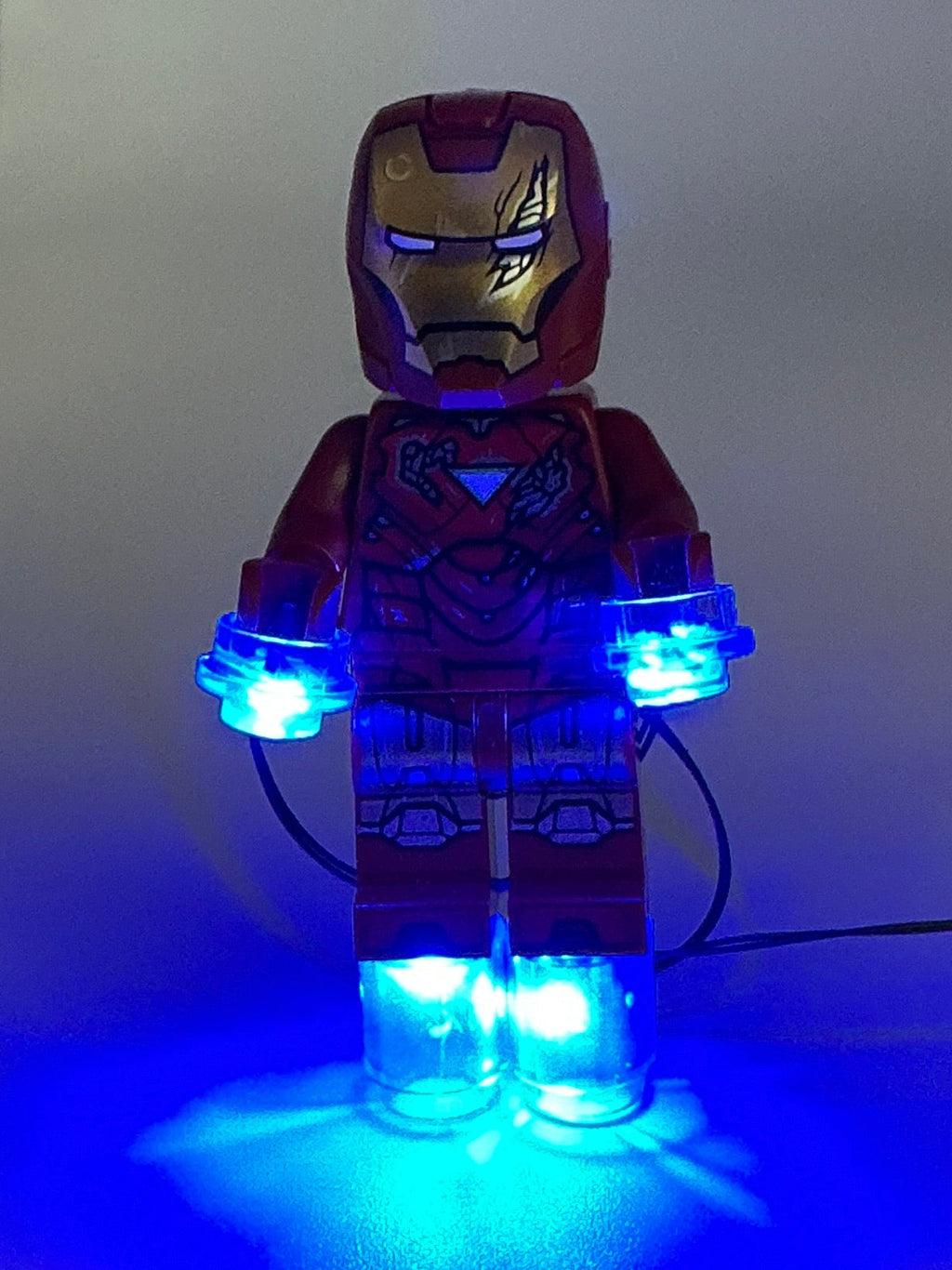 Iron Man Minifigure LED Lights, USB & DIY System, LIMU – United Brick Co®