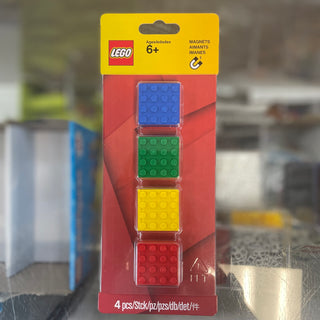Magnet Set, Bricks 4 x 4 Small (4), 853915 Gear LEGO®