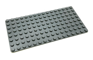 8x16 Lego® Baseplate (3865) Part LEGO® Dark Bluish Gray  