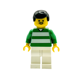 Soccer Player - Green and White Team, soc149 Minifigure LEGO®