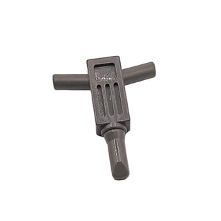 Minifigure, Utensil Tool Motor Hammer / Jackhammer, Part# 30228 Part LEGO® Dark Gray