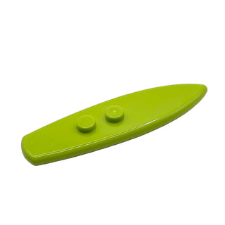 Minifigure, Utensil Surfboard Standard, Part# 90397 Part LEGO® Lime