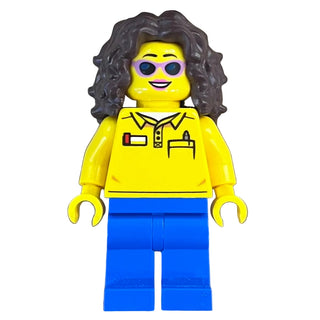 Coaster Operator, Female, twn319 - LEGO® Town Minifigure
