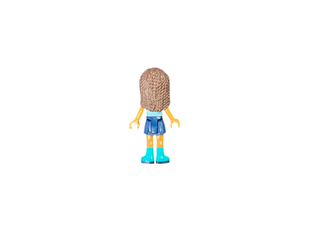 Andrea - Dark Blue Skirt, Metallic Light Blue Jacket over Magenta Top, frnd456 Minifigure LEGO®   