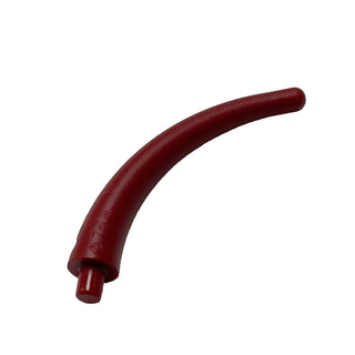 Dinosaur Tail End Section/Horn, Part# 40379 Part LEGO® Dark Red
