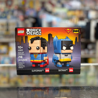 Golden Age Superman™ and Batman™ Figures, 40859 - LEGO® BrickHeadz set