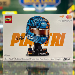 McLaren Mastercard F1 Team Oscar Piastri Helmet, 43017 - LEGO® Editions