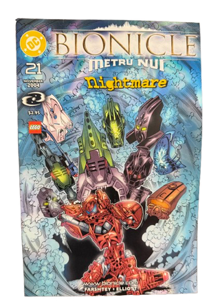 Bionicle Comics Books LEGO® Bionicle #21 November 2004 Nightmare [biocom21]
