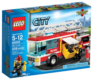 60002 - Fire Truck - EMPTY BOX ONLY Empty Box LEGO®