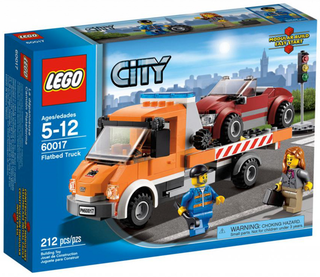 60017 - Flatbed Truck - EMPTY BOX ONLY Empty Box LEGO®