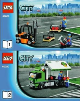 60020-Cargo Truck - INSTRUCTIONS ONLY Instructions LEGO®