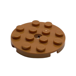 Plate Round 4x4 with Hole, Part# 60474