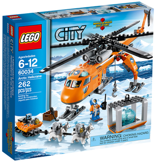 60034 - Arctic Helicrane - EMPTY BOX ONLY Empty Box LEGO®