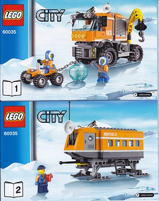 60035-Arctic Outpost - INSTRUCTIONS ONLY Instructions LEGO®