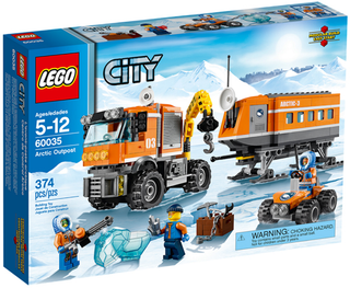 60035 - Arctic Outpost - EMPTY BOX ONLY Empty Box LEGO®