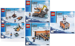 60036 - Arctic Base Camp - INSTRUCTIONS ONLY Instructions LEGO®