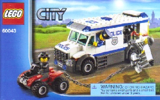 60043-Prisoner Transporter - INSTRUCTIONS ONLY Instructions LEGO®
