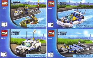 60045-Police Patrol - INSTRUCTIONS ONLY Instructions LEGO®