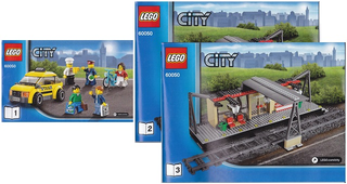 60050-Train Station - New Cover - INSTRUCTIONS ONLY Instructions LEGO®