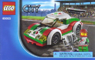 60053-Race Car - INSTRUCTIONS ONLY Instructions LEGO®