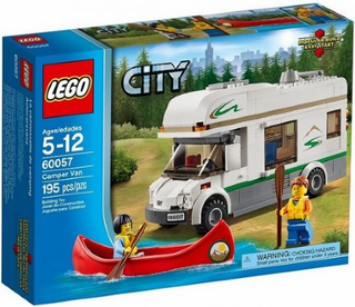 60057 - Camper Van - EMPTY BOX ONLY Empty Box LEGO®