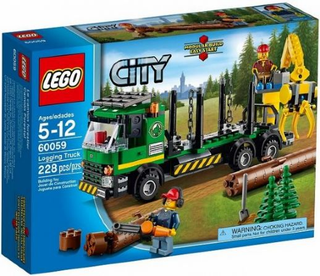 60059 - Logging Truck - EMPTY BOX ONLY Empty Box LEGO®