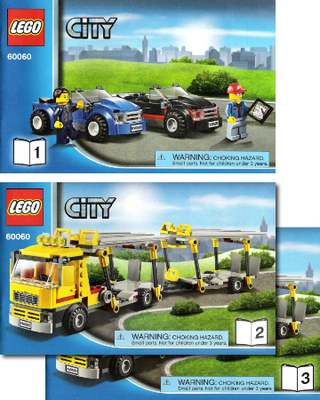 60060-Auto Transporter - INSTRUCTIONS ONLY Instructions LEGO®