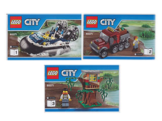 60071-Hovercraft Arrest - INSTRUCTIONS ONLY Instructions LEGO®