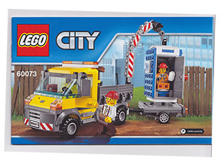 60073-Service Truck - INSTRUCTIONS ONLY Instructions LEGO®