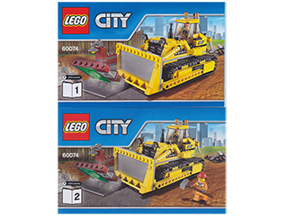 60074-Bulldozer - INSTRUCTIONS ONLY Instructions LEGO®