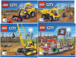 60076-Demolition Site - INSTRUCTIONS ONLY Instructions LEGO®