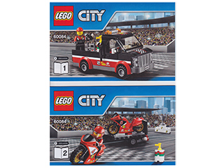 60084-Racing Bike Transporter - INSTRUCTIONS ONLY Instructions LEGO®